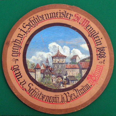 1898 Ehrenscheibe Lichtenfels Unteres Tor