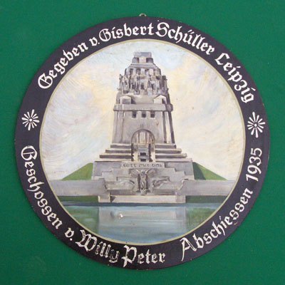 1935 Ehrenscheibe Leipzig Vlkerschlachtdenkmal