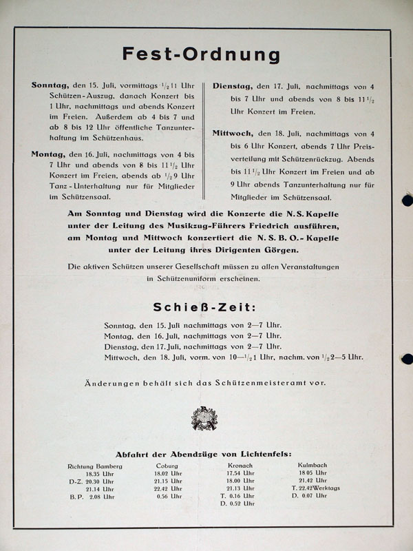 1934schuetzenfest programm b